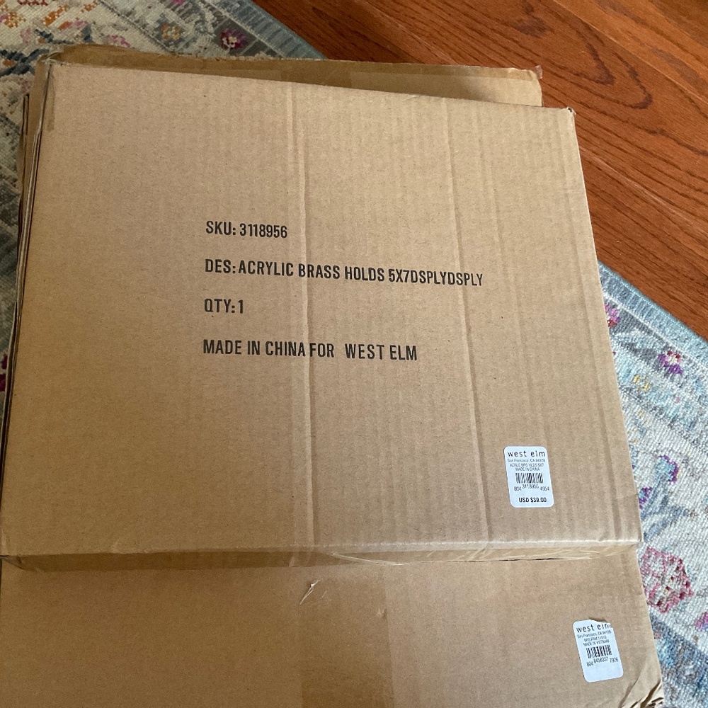 west Elm picture frames